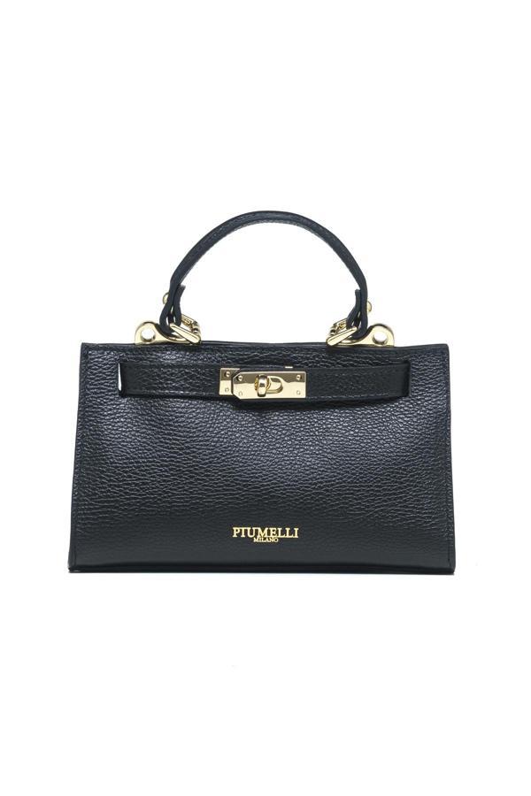 Kadın Postacı Çantası LAINE S Piumelli Milano Bag D28 Black - Image 1