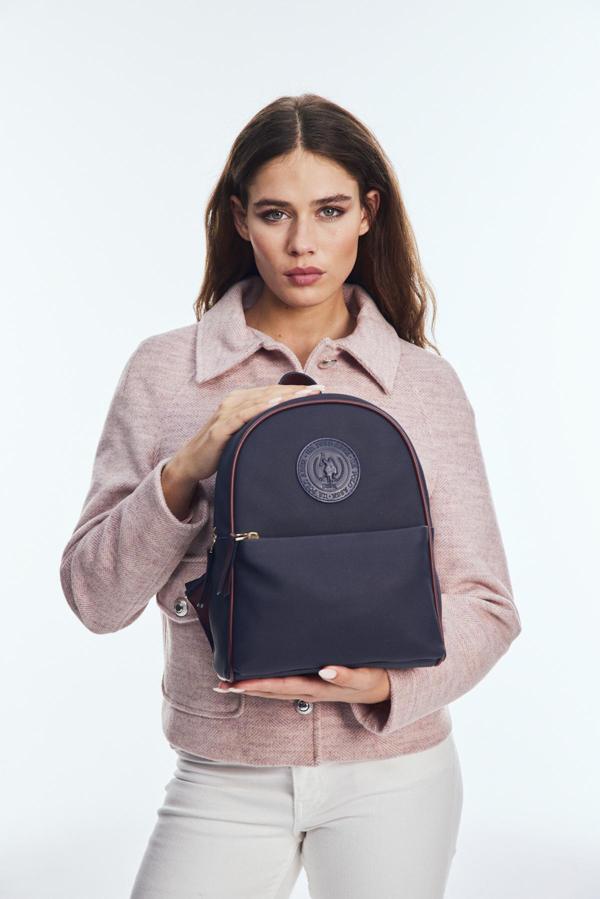 U.S.Polo Kadın Omuz Çantası US24730 U.S. POLO ASSN. USPA LADIES BAG 01330 Navy Burgundy - Image 1