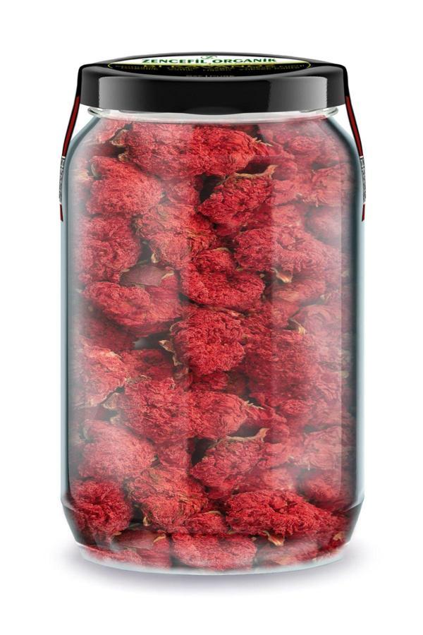 Nar Gülü İthal Nar Çiçeği Bi Kavanoz 660 cc. Cam Kavanozda Katkısız Anar Phool Gule Anaar - Image 1