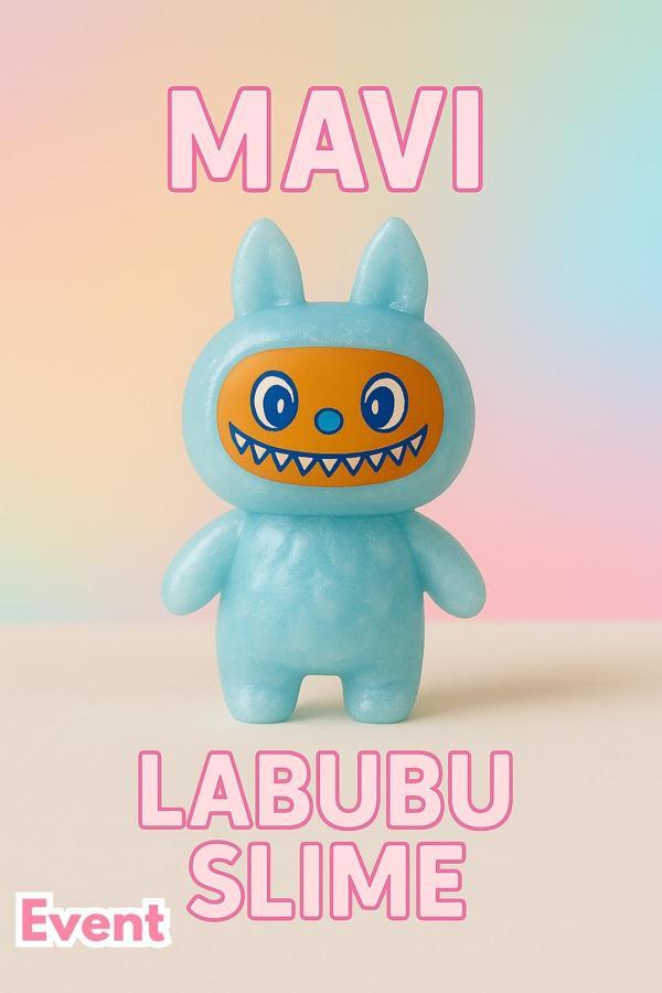 Event Labubu Hazır Slime Ele Yapışmaz Hazır 1 Adet Labubu Slaym Renkli, Yapışmaz, Eğlenceli Slime Oyunu - Image 1