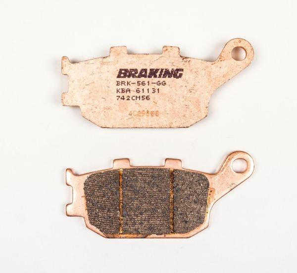 Honda Cbr 600 F 2007 Ve Öncesi Sinterli Arka Fren Balata Braking  M007829 - Image 1