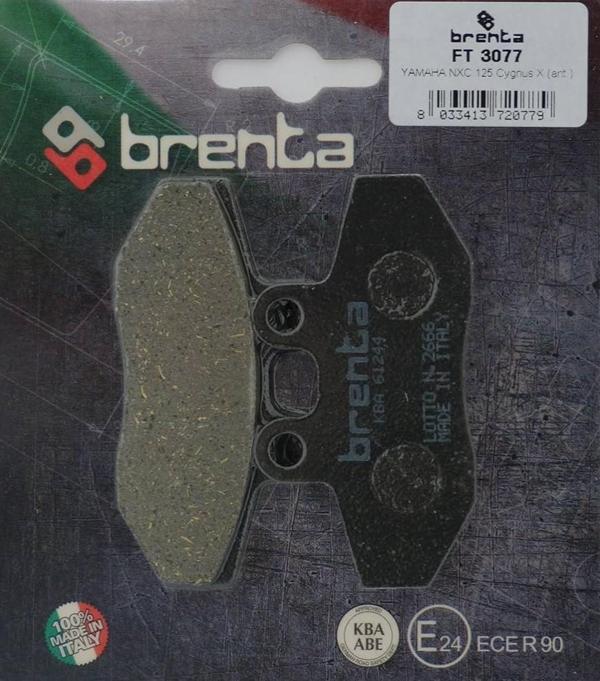 Yamaha CYGNUS X 125 Ön Fren Balata  Brenta (made in italy) - Image 1