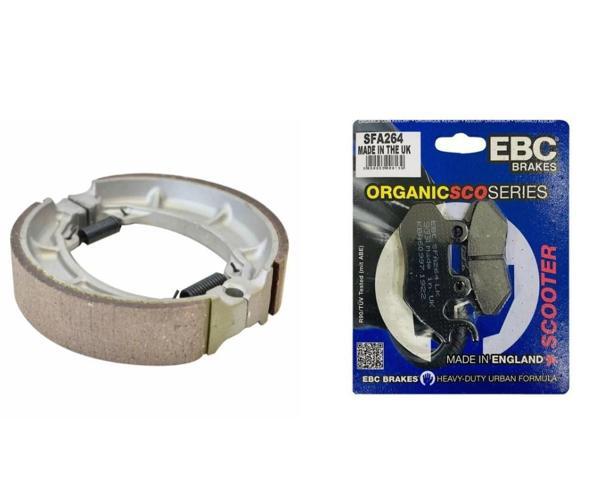 Sym Fiddle 3 125 (2018 öncesi) Ön ve Arka Fren Balata Takımı EBC EB01 - Image 1