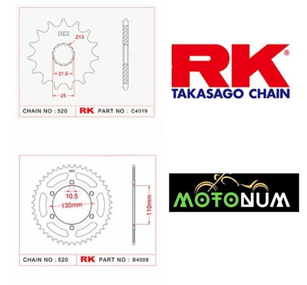 Yamaha R 25 Rk Premium Dişli Seti - Yüksek Performans Ve Uzun Ömür - Image 1