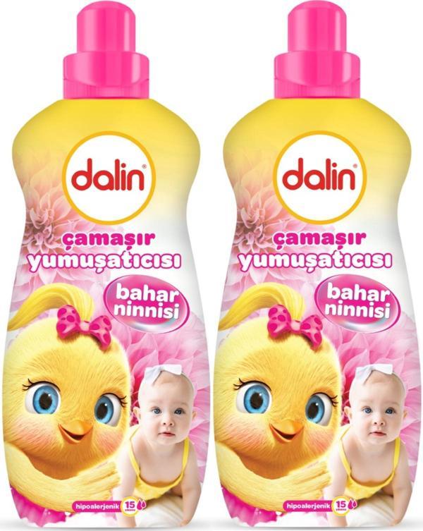 Dalin Çamaşır Yumuşatıcı 1500ML Bahar Ninnisi (2 Li Set) (Bebeklere Özel) - Image 1