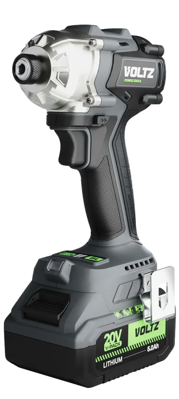 VOLTZ VZSD-20 Akülü Torklu Vidalama 20 Volt Çift Akülü 5 Ah 1/4 Soket - Image 1