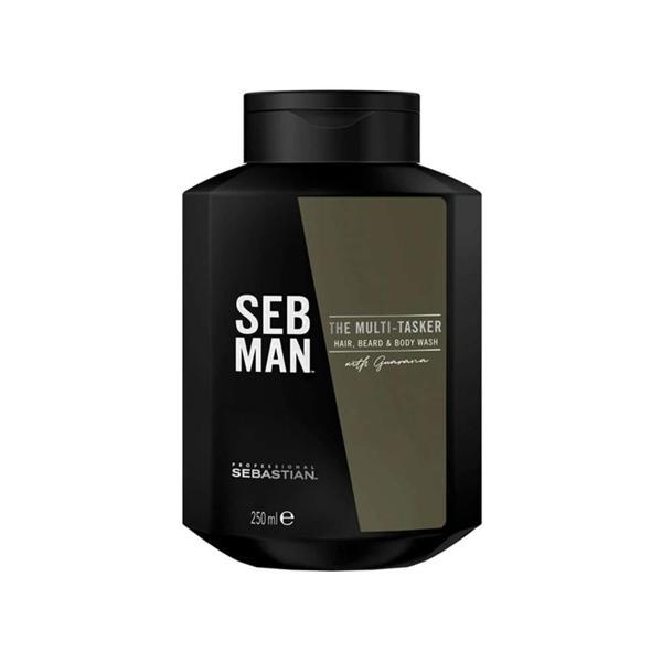 Sebastian Man 3’ü Bir Arada Saç Sakal Vücut Şampuanı 250ml - Image 1
