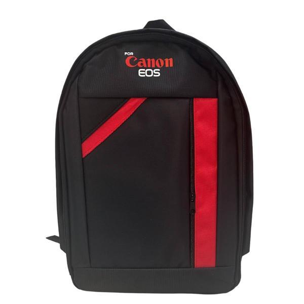 Canon Dslr Fotoğraf Makine Çift Askı Laptop Bölmeli Sırt Çantası - Image 1