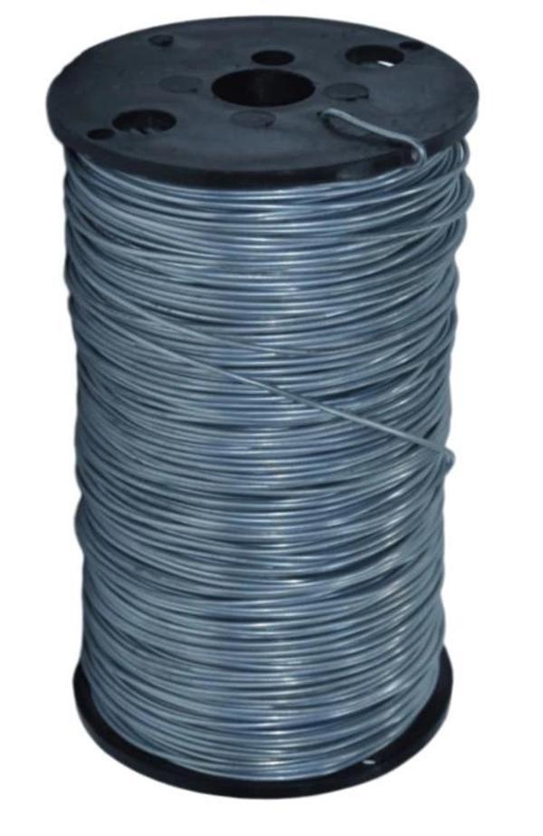 elektrikli çit teli 500 metre 1 mm izolesiz galvaniz tel EF 02002 - Image 1
