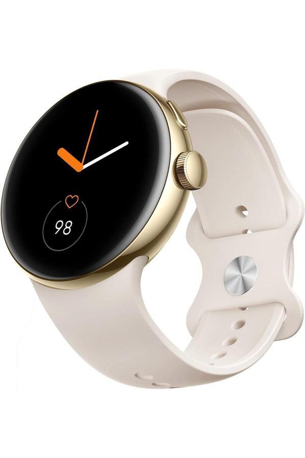 Pixel Amoled Aod 2in1 Sesli Görüşme Rose Gold Smart Akıllı Saat - Image 1