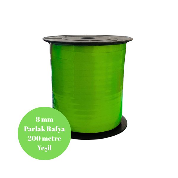 Rafya 8mm 200 metre Parlak Yeşil - Image 1