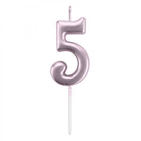 5 Rakam Mum Pembe - Image 1