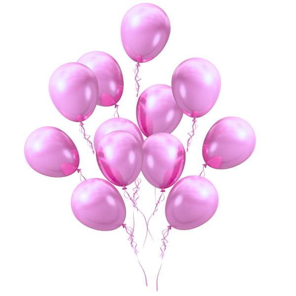 Pembe Metalik Balon 100 Adet 11 inç 28 cm - Image 1