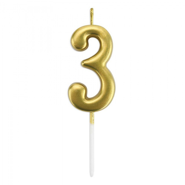 3 Rakam Mum Altın - Image 1