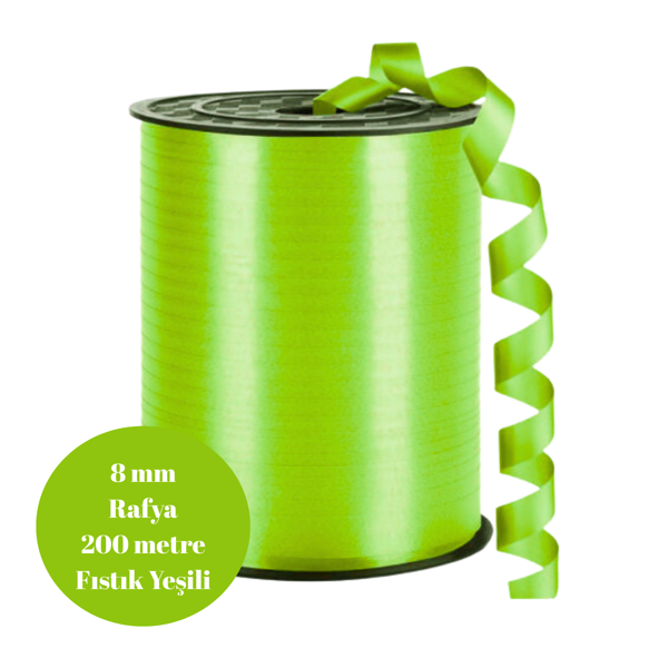Rafya 8mm 200 metre Fıstık Yeşili - Image 1