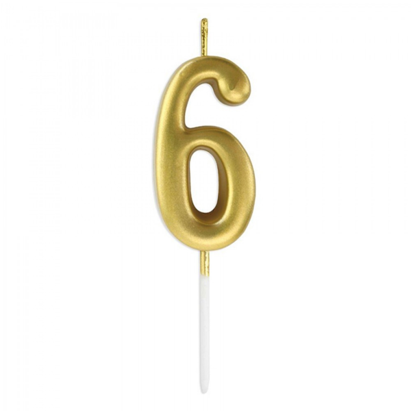 6 Rakam Mum Altın - Image 1