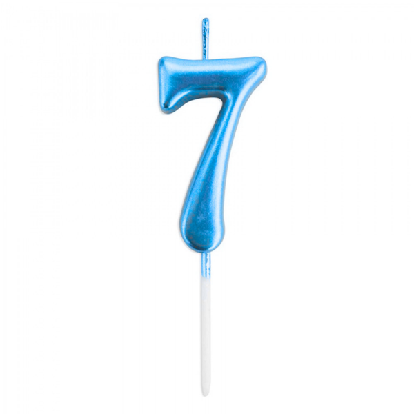 7 Rakam Mum Mavi - Image 1