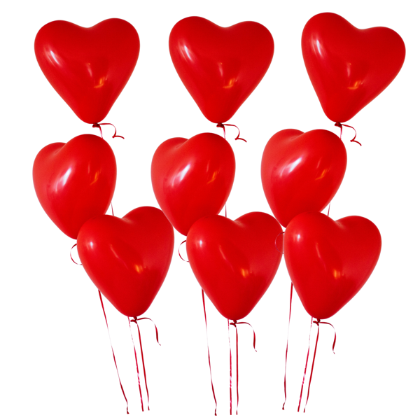 Kalpli Metalik Balon 100 Adet 10 inç 25 cm - Image 1