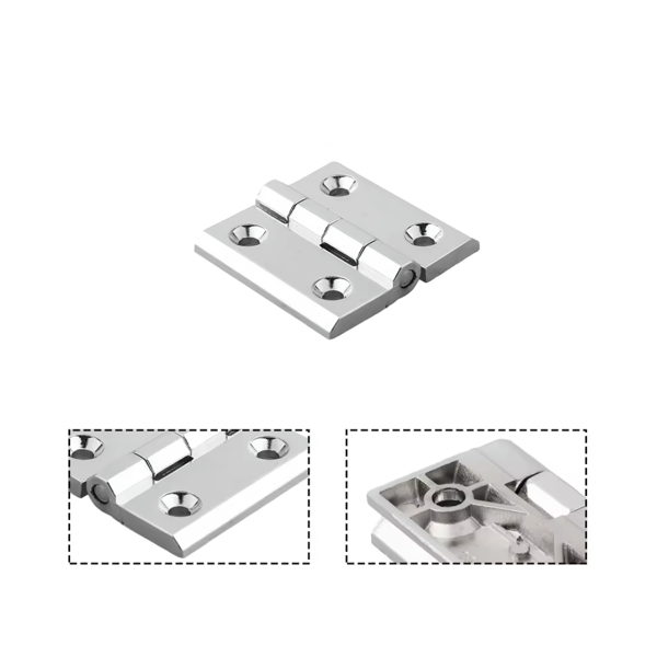 Dolap Kabin Menteşesi Metal 4 cm Krom - Image 1