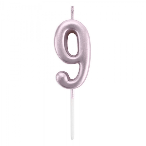 9 Rakam Mum Pembe - Image 1