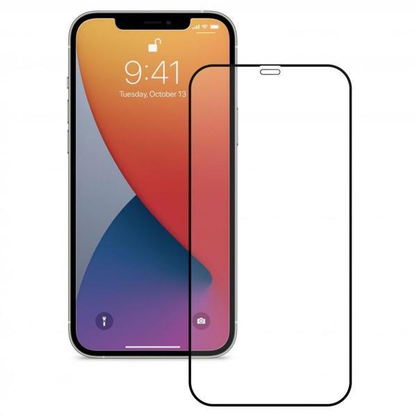 Sunix Iphone 17 ile Uyumlu 6D Temperli Ekran Koruyucu Cam Siyah 2 ADET - Image 1