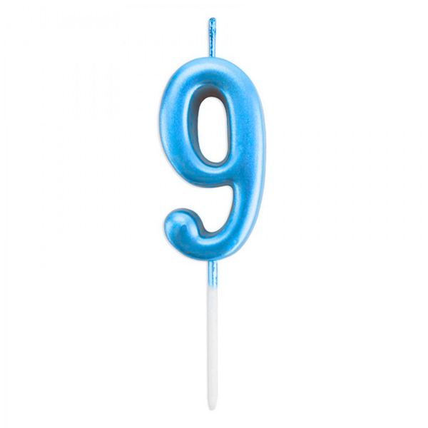 9 Rakam Mum Mavi - Image 1