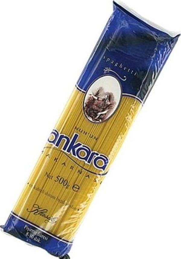 NUH ANKARA MAK.500 GR SPAGHETTI INCE x1 Koli x20 ADET - Image 1