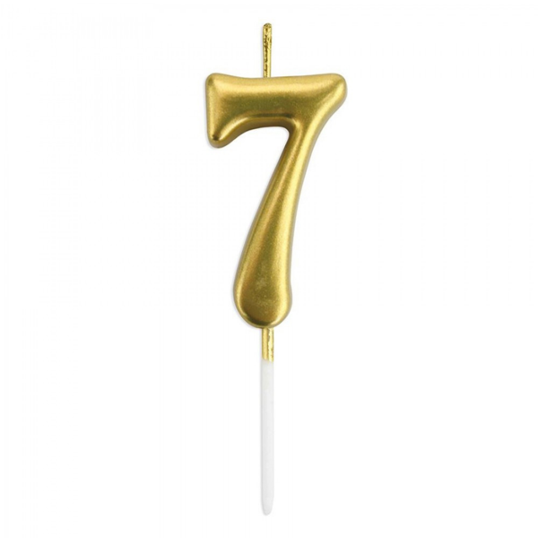 7 Rakam Mum Altın - Image 1