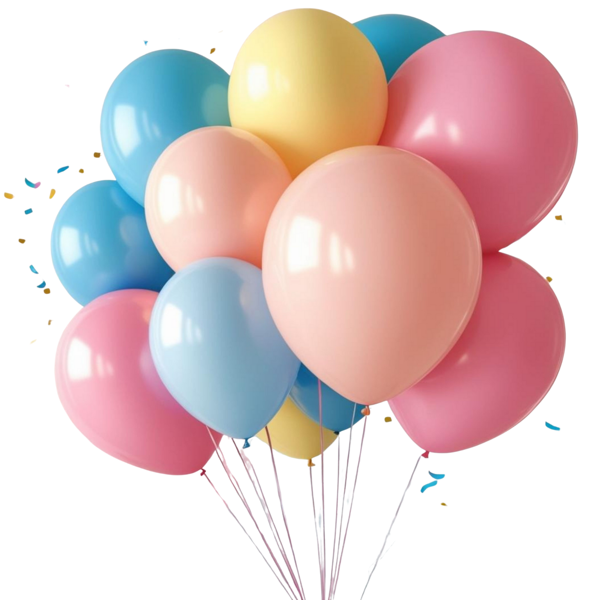 Karışık Renkli Soft Balon 100 Adet 13 inç 33 cm - Image 1