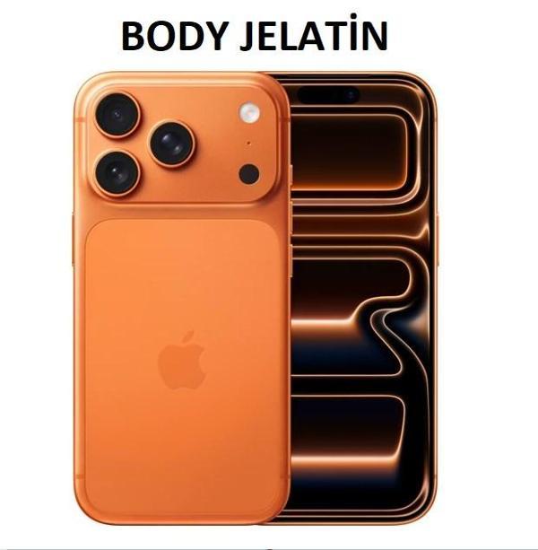 İphone 17 Pro Max Uyumlu 360 Derece Arka hidrojel Film Koruma Body Jelatin - Image 1