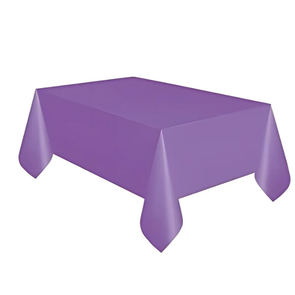 Lila Plastik Masa Örtüsü 120*180cm - Image 1