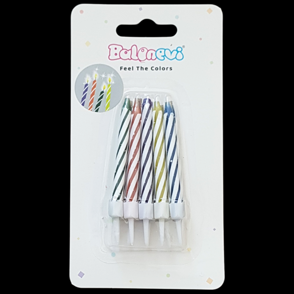 Sönmeyen Pasta Mum 6 cm * 10 Adet - Image 1