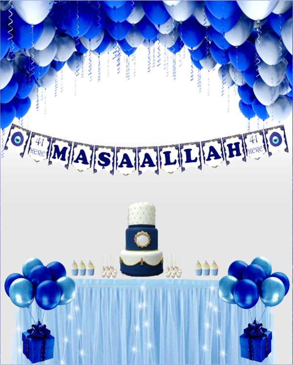 Maşallah Temalı Uzar Yazı Banner - Image 1