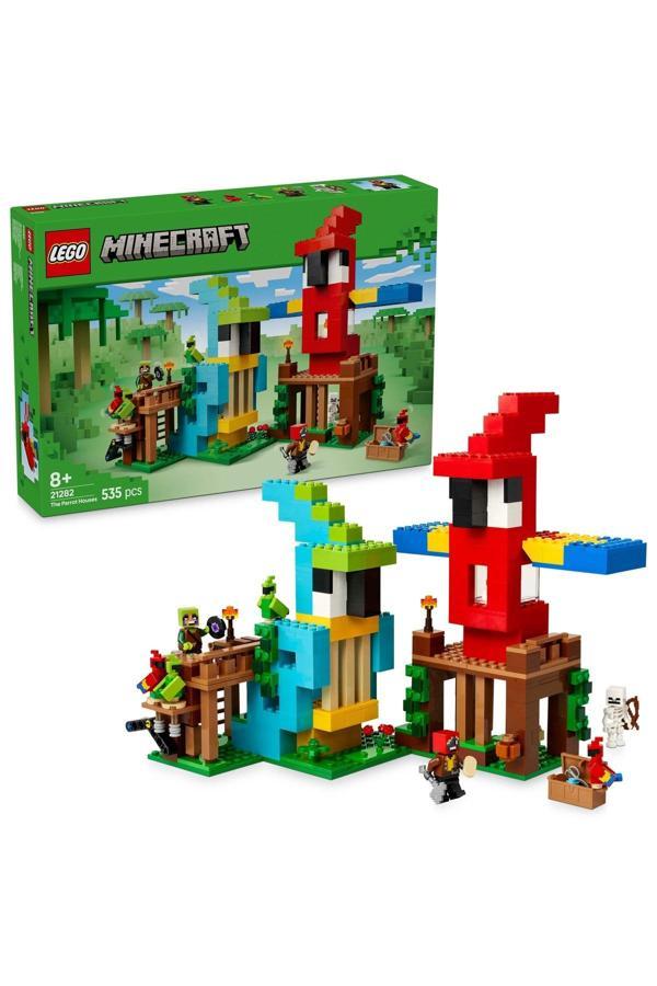 Lego Minecraft Papağan Evleri 21282 (535 Parça) - Image 1
