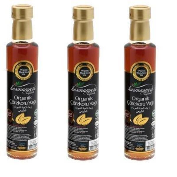 Harmanyeri Organik ÇörekOtu Yağı 250 ml 3 Adet - Image 1