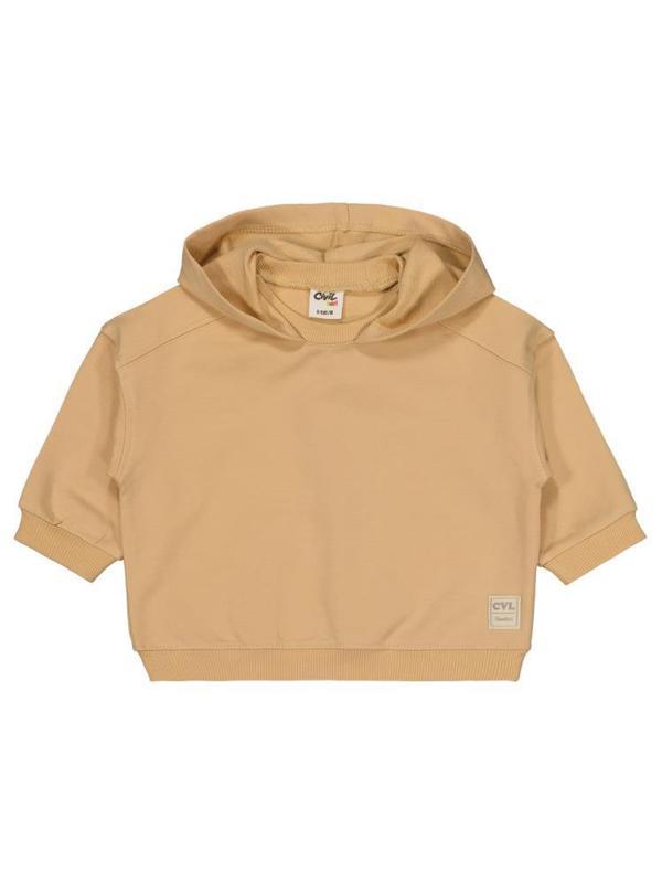 Civil Baby Civil Basic Timeless Kapüşonlu 6-18 Ay Sweatshirt - Kahverengi9-12 Ay - Image 1