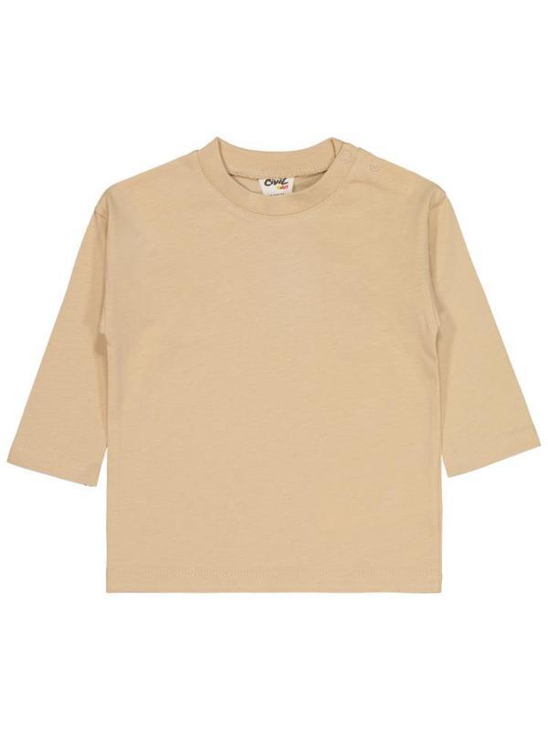 Civil Baby Basic 6-18 Ay Sweatshirt - Bej18-24 Ay - Image 1