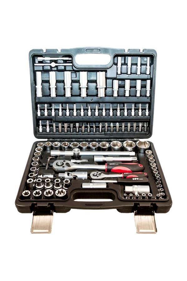 Nt Tools 108 Parça 1/2" - 1/4" Bits Ve Altıköşe Lokma Seti Ncset1412 - Image 1