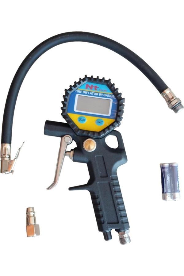 Nt Tools Ntt8602 Havalı Dijital Göstergeli Lastik Şişirme 0-150 Psı / 0-10 Bar - Image 1