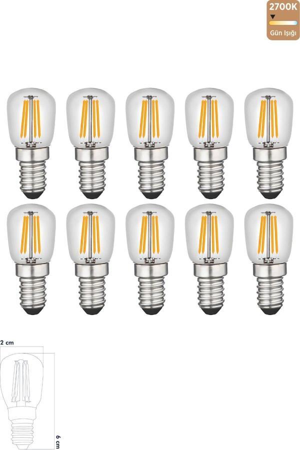 Proelist Led Rustik Ampul E14 C7 Ampul 2W 2700K Gün Işığı Erd-69 - Image 1