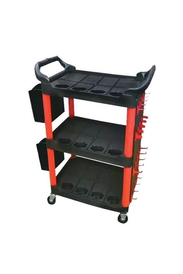 Öncü Hırdavat Nt Tools 3 Raflı Plastik Takım Arabası - Image 1