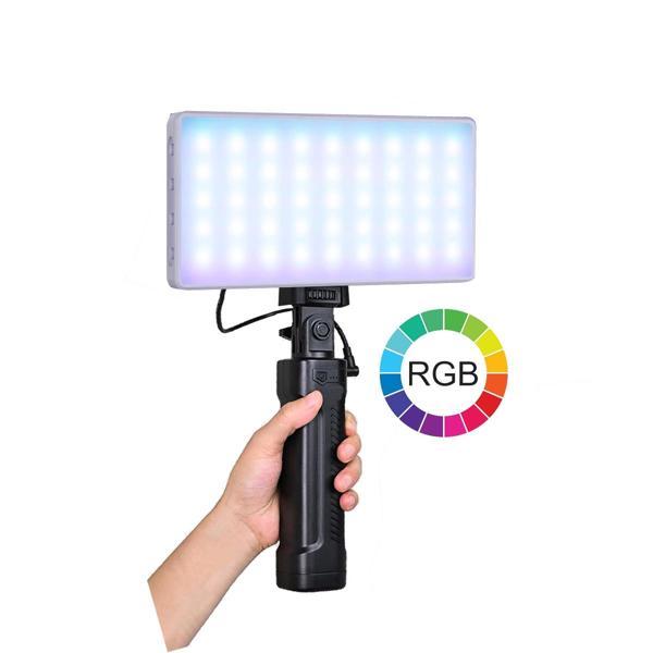 GDX CF-135 II RGB Mini 10W Işık + El Tipi Powerbank Tripod Batarya - Image 1