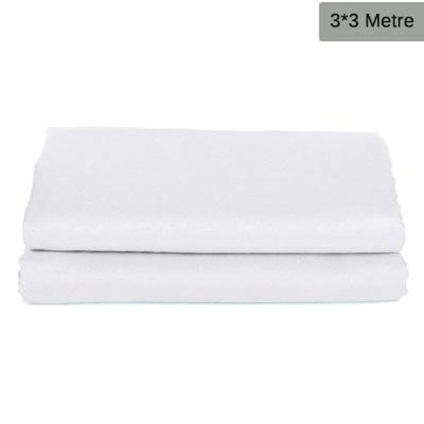 Gdx Kumaş Fon Beyaz (3x3 Metre) Katlanabilir / Yıkanabilir - Image 1