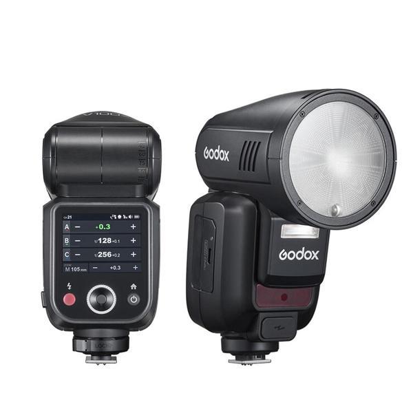 Godox V100 Sony Uyumlu Yuvarlak Tepe Flaşı - Image 1