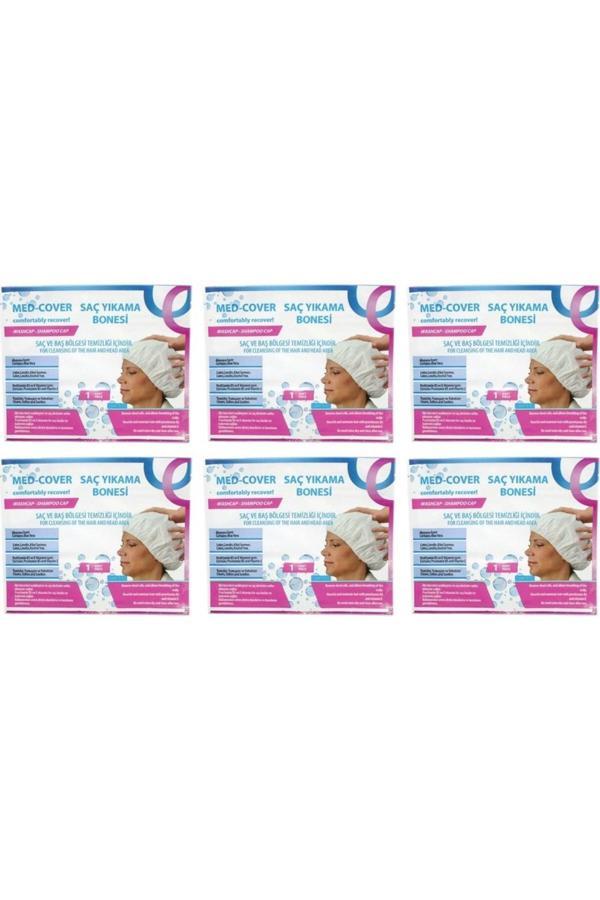 Medcover Saç Yıkama Bonesi 6 Adet - Image 1