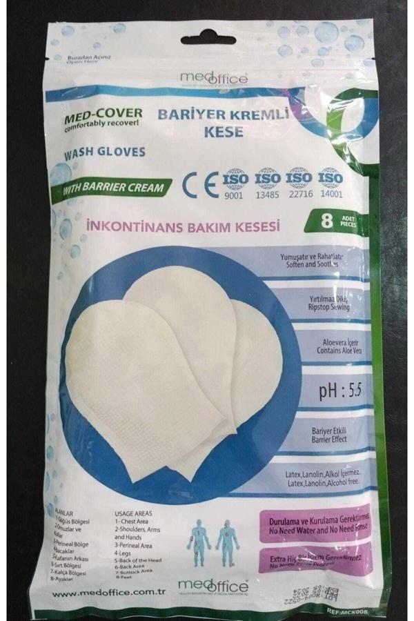 Medcover Med Cover Bariyer Kremli Kese - Yatan Hasta Vücut Bakım Kesesi (10'Lu 4 Paket) - Image 1