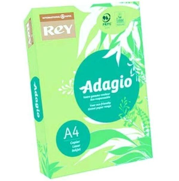 Rey Renkli Fotokopi Kağıdı A4 80 Gr 500Lü Parlak Yeşil - Image 1