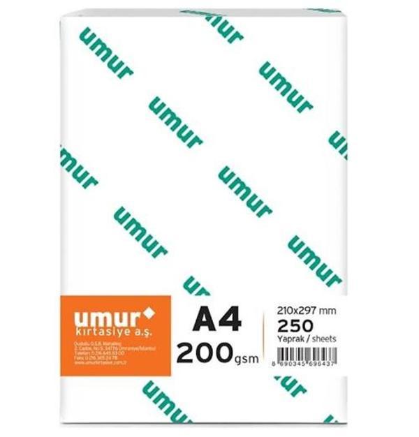 Umur Gramajlı Fotokopi Kağıdı A4 200Gr 250Li - Image 1