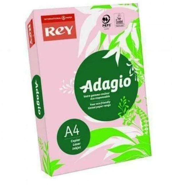 Rey Renkli Fotokopi Kağıdı A4 80 Gr 500Lü Pembe - Image 1