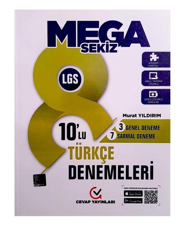 Cevap 8.Sınıf Türkçe Denemeleri 10 lu - Deneme Deposu - Image 1